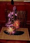Ikebana arrangement for New years 2 for kitchen altar 